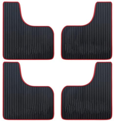 Fender Pneumatico Splash Per auto 4 pezzi Parafanghi per auto Parafango universale in gomma morbida Parafango anteriore e posteriore Paraspruzzi anti-collisione