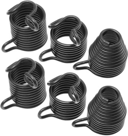 MAGICLULU 6 Piezas Resorte de Pala Neumática Resorte de Retención para Martillo Alisador Accesorios para Herramientas Neumáticas para Trabajos de Desbaratamiento