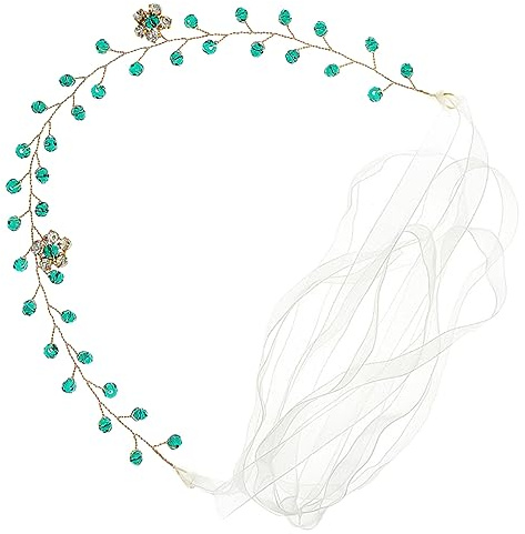 VALICLUD Hochzeitshaar Schmuck für Braut mit Strasssteinen Haarschmuck für Damen Individuell Anpassbar Elegant für Hochzeiten und Partys