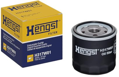 HENGST - Ölfilter H317W01 - Öl-Anschraubfilter für KFZ | Hochwertiger Motorölfilter für KFZ mit Otto- oder Dieselmotor - Robuster Ölfilter mit hoher Schmutzaufnahmefähigkeit