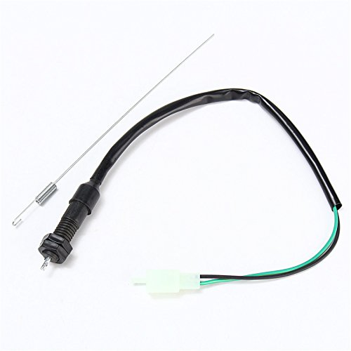 Alamor Motociclo/bici interruttore posteriore della luce del freno con la molla per Yamaha/Suzuki/Honda