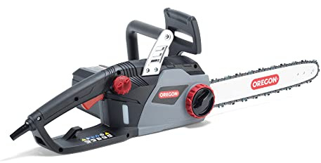 Oregon CS1400 15 Amp Electric Chainsaw, Powerful Corded Electric Saw with 16-Inch Guide Bar & ControlCut Saw Chain, Quiet & Low Kickback, 2-Year Warranty (603348)