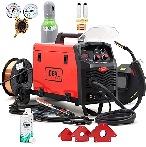 Set Ideal™ Praktik MIG 200 MIG/MAG Poste à souder inverter 200 A 3 en 1 FLUX MMA 230 V