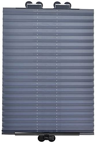 Roller Blinds Nail-free Suction Cup,Sun Room Sunshade Roller Blinds,Blackout Curtain,Retractable Sunshade,Blocks 90% of Ultraviolet Rays,for Car,Room,House and Office Window (65x140cm/25.6x55.1in)