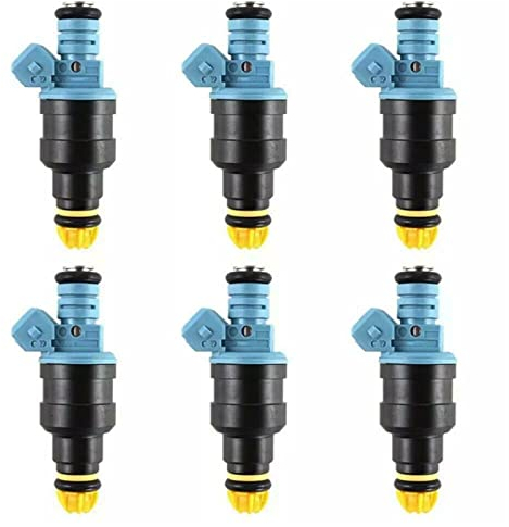 KMAGE Für 3er E30 E36 5 E34 8 E31 7 E32 E38Z1 0280150715 1734776 6Pcs Auto Einspritzdüse