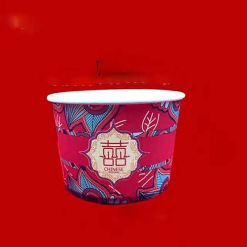 50pc Tableware Wedding Gold Foil Paper Cups Bowls Chinese Style Wedding Party Supplies Home Decoration Water Tea Cups-type11
