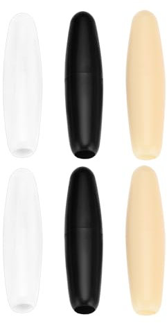 LT Easiyl 6-teiliges Ersatzteil für die Spitze des Gitarren-Tremoloarms 5 Mm Whammy-Bar-Kappe Endknopf Kompatibel mit Fender Dem 5 Mm Tremoloarm der SQ ST-Serie von Weiß Schwarz Und Gelb