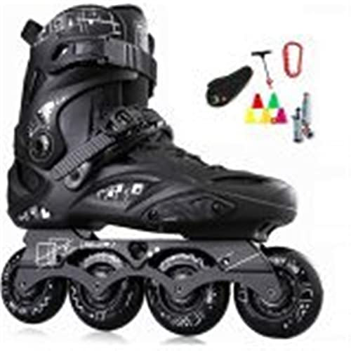 Adult Fitness Inline Skate Performance Inline Skates Inline Speed​ Skates Scarpe da hockey Sneakers rulli Donne Uomo for adulti Pattini in linea professionali(EU 40/US 7.5/UK 6.5/JP 25cm)