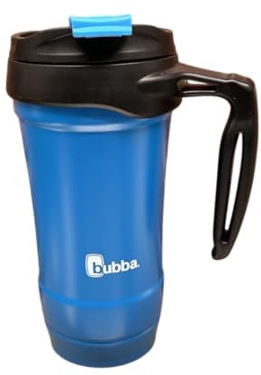 Bubba Hero Stainless Steel Travel Mug with Handle, 18 oz.,Tutti Fruity Blue