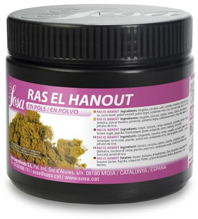 SOSA Ras el hanout en polvo - Especia natural - Bote 250grs