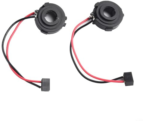 H7 LED Sockel Adapter Paar für Golf MK6 und MK7, passend für Touran und B7 Scheinwerfersysteme