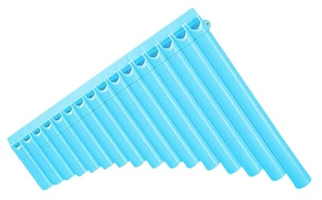 Panflöte Instrument Panflöte Für Anfänger 16 Pfeifen Oder 18 C-Dur Professionelle Qualität Mit Komplettem Zubehör(C)