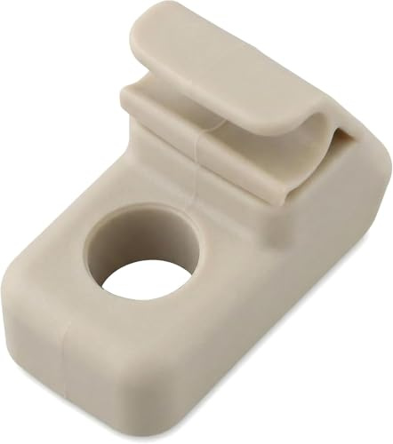 Soporte original para parasol 735411088, clip sujetador de sol para automóvil en ABS, recambio interior para Fiat Punto y modelos compatibles, color beige