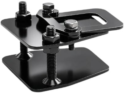 Motorcykelstativförlängare Heavy Duty Motorcykel Kickstand Fot Sidostöd Stöddyna Metall Anti-Slip Extender