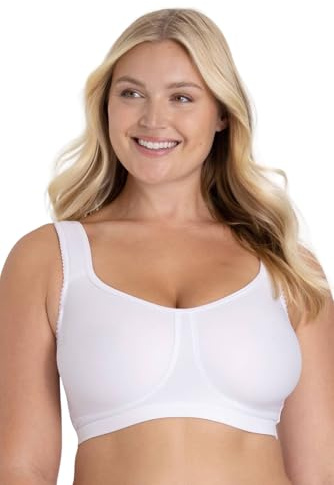 MISS MARY OF SWEDEN Reggiseno t-Shirt Coprente Senza Ferretto in Materiale Keep Fresh per Tutti i Giorni 5d White