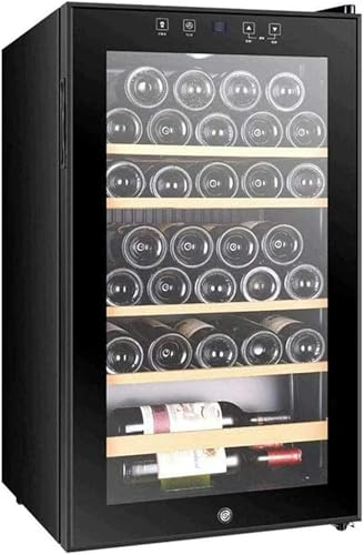 QPZMALSKY Thermoelectric Red Wine And White Wine Refrigerator, Independent Wine Refrigerator, Digital Temperature Screen, Double -Layer Tempered Glass Door, OPE