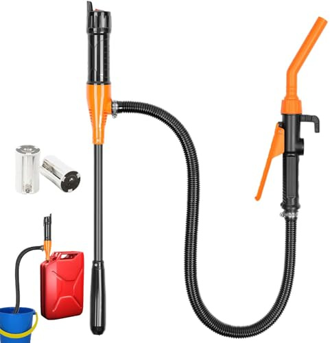 Bomba de transferencia de líquido para automóviles, bomba de líquido para vehículos, bomba de transferencia de combustible portátil, bomba de líquido manual alimentada por pilas, sifón de