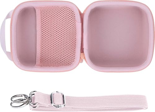 Lebakort Hard Carry Case Compatibie with Fujifilm Instax Mini 13/12/11 Instant Camera,Blush Pink | Carry case for Mini 13/Mini 12/Mini11 instant camera, camera body, comfortable shoulder straps for easy carrying