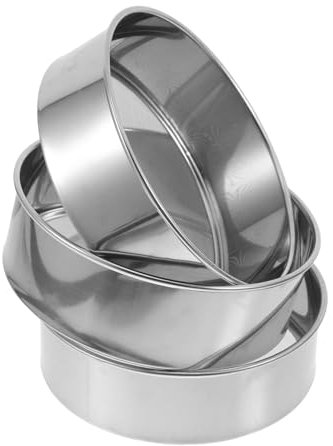 JECOMPRIS 3 Piezas Colador Inoxidable Fina para Filtrado de Cerámica y Sifón Duradero y Ergonómico para Uso Industrial y Hogar