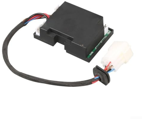 Scheda di controllo del riscaldatore diesel, 24 V, 12 V, compatibile con ventilatori ad aria calda a combustibile, pannello di controllo del riscaldamento in materiale PP, 85 x 60 mm, nero