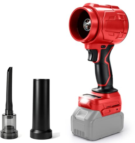 Batteridriven fläkt och handdammsugare i-1 för Milwaukee 18 V-batteri (utan batteri)