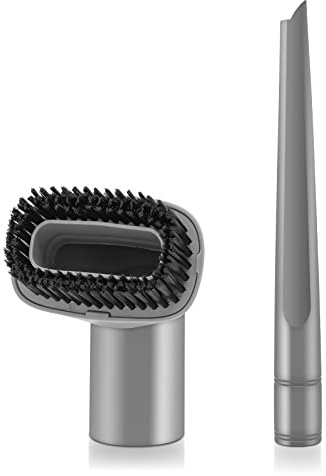 Coodss Dust Brush and Crevice Tool Compatible with Shark Navigator Lift-Away Vacuum Cleaner Models NV350, NV352, NV355, NV356E, Compare to Part No.112FFJ