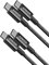 Anker USB C Kabel, [2 Stück 0,9m] 100W Ladekabel USB C, 333 USB C auf USB C Kabel für iPhone 16 15 Serie Samsung Galaxy S24 S23 S22 MacBook Pro Air iPad Pro Air Pixel Switch LG und mehr