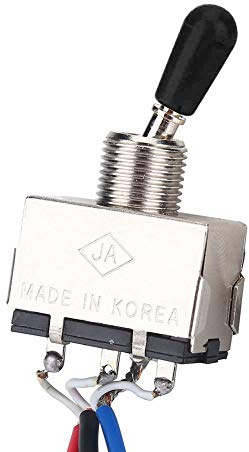 S Kit, Potentiometer 500K Alpha,Les Paul Kabelbaum,Gitarrenkabelbaum, Les Paul Wiring Kit 2 Volume 2 Tone 1 Jack 500K Pots 3-Wege-Schalter Kabelbaum für Les Paul Lp-Gitarre
