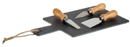 BigBuy Home Set de degustación Tabla para quesos (12 Unidades)