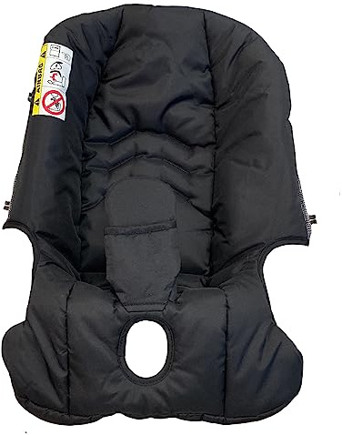 Feliliber Stroller Replacement Seat Cushion Compatible with Doona Car Seat Strollers, 600D Textile (Black)