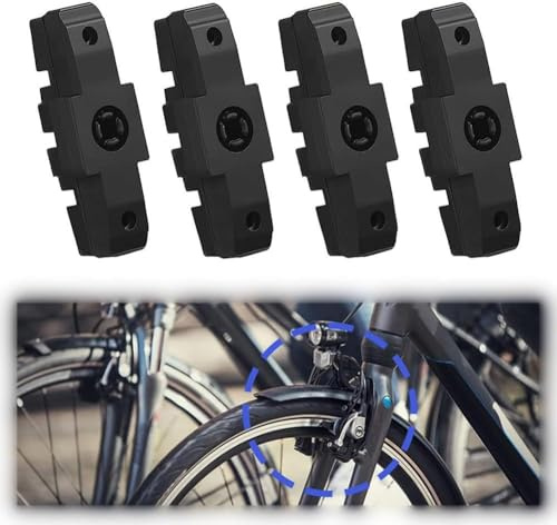 LIFENGFF 4 Stück Bremsbeläge Fahrrad Ebike Vorne Und Hinten Universal Bremsbelag Bremsen,2 Paar Original Bremsklötze Fahrrad Set Für Magura Hs11/ Hs22 Bremsschuhe Für Fydraulische Felgenbremse