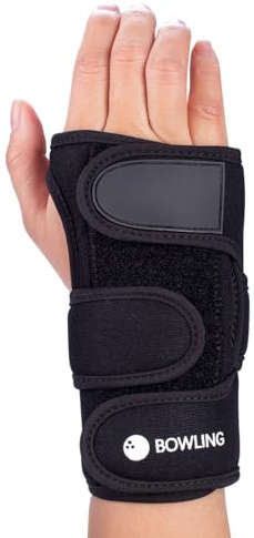 FURBBION Gants de bowling, attelle de poignet de bowling, support de poignet de bowling, positionneur de poignet de bowling