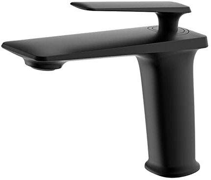 Badarmaturen Compatible with Waschbecken, 1 Loch hoch, weißer Einhebelmischer Compatible with Badezimmer, Waschtischarmatur Compatible with Waschbecken, Einhebelmischer Compatible with Badezimmer, Sch