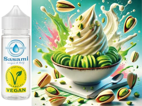 Pistacho - crema de vainilla aroma concentrado - Vegano - Sasami - 100ml