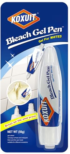1 stylo de blanchiment, stylo gel décolorant pour vêtements, stylo gel décolorant, stylo détachant, nettoyant gel anti-moisissures, design de bricolage, accessoires de voyage, élimine les taches