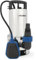 HYUNDAI Schmutzwasser-Tauchpumpe TP10019D | 1000 W, Fördermenge 19.500 l/h, | Eintauchtiefe: max. 7 m, Förderhöhe: max. 9 m | Partikelgrösse: max. 35 mm | Schwimmschalter, Edelstahlgehäuse