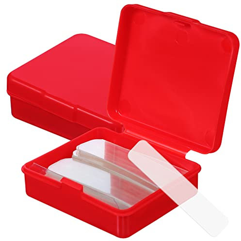 PENIKOKO Ruban Adhésif Double Face Découpe Facile 2 Boîtes 120 Pièces Transparent Adhésif Puissant Réutilisable pour Bricolage Loisirs Créatifs Décoration Intérieure