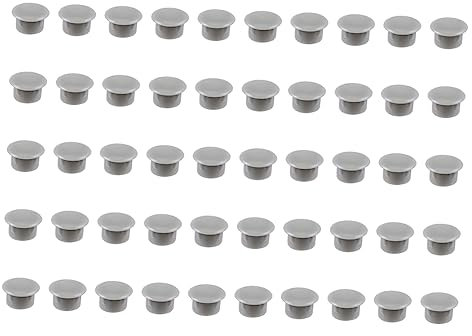 ELAYARD 200pcs Plastic Screw Covers Hole Plugs Screw Hole Covers Hinge for Home Storage Cupboards Kitchen Cupboard Doors