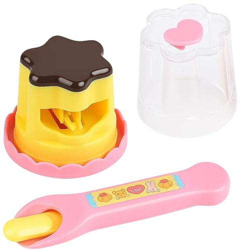 Pudding Toy, Weiches Stressabbau Spielzeug, Squish-a-Longs Erdbeerpudding, Lustige Soziale Interaktion und Dekoration für Jugendliche und Erwachsene
