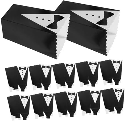 Sosoport Popcornbox Aus Papier 50 Stück Große Snackboxen Popcorneimer Für Party Kino Pommes Frites Sichere Geschenkboxen