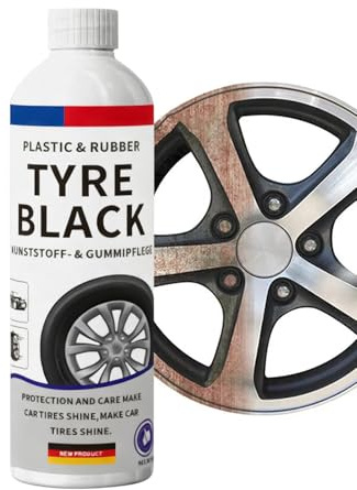 Flkiglm Spray brillant pour jantes - Produit de nettoyage pour pneus de voiture - Pour camions, SUV, berlines, conditionneurs de voitures, amateurs, gestionnaires de flotte, présentation de véhicule