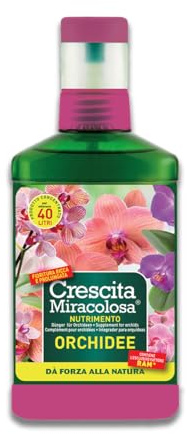 Crescita Miracolosa Nutrimento Orchidee 200 ml – Concime Liquido per Orchidee – Box da 2