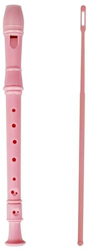 Blockflöjt Rosa ABS Barnblockflöjt Flöjt Nybörjare Musikinstrument Öva Exakt Ton Enkelt Spel