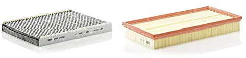 Original MANN-FILTER Innenraumfilter CUK 2862 – Pollenfilter mit Aktivkohle – Für PKW & Luftfilter C 37 153 – Für PKW
