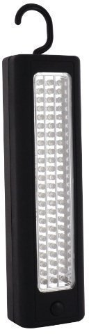 DINOWIN 72 LED Ultra Bright Work Light, Magnetic Light with Hanging Hook,Portable Battery Operated Inspection Lamp Torches for Camping, Household,Attic, DIY,Workshop, Fishing (Black)