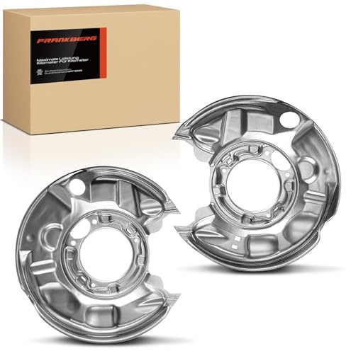 Frankberg 2 placas de anclaje para disco de freno trasero 2034230320 | Compatible con: Clase C Modelo T S203, SLK R171, CLK Cabriolet A209, Clase CLC CL203, CLK C209, Coupé Clase C CL203