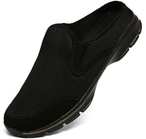INMINPIN Unisex tofflor casual tofflor hus skor komfort slip-on promenadmules med inomhus utomhus halkfri sula för män och kvinnor