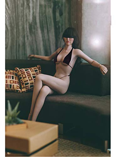 Leying 1/6 Maßstab Weiblicher Körper Weiblicher Soldat Puppe Prall Weiblicher Körper Modell Abnehmbar Zwei Hauttöne Mit Bikini (Wheat-Colored)