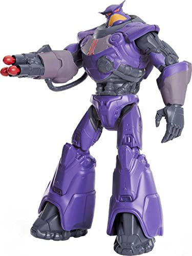 Disney HHJ72 Pixar Buzz l’Éclair Figurine Articulée Zurg, (25 cm), avec 13 points d’articulations et détails réalistes, à collectionner, Jouet Enfant, Dès 4 ans