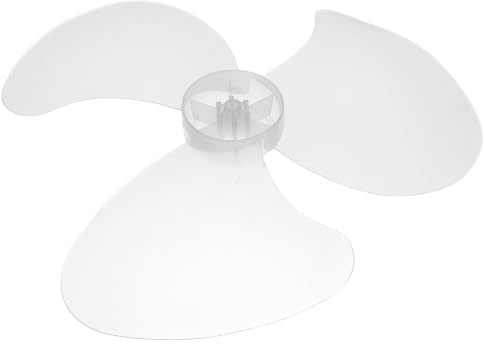 14,15 Zoll 3 Blätter Ständer, Kunststoff Lüfterflügel Ersatz Lüfterflügel Standventilator Haushaltsventilatoren Stehende Ventilatorflügel Ersatzventilator Aus Kunststoff Weiße